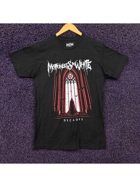 Motionless in White Decades Tracklist T-Shirt Size Medium
